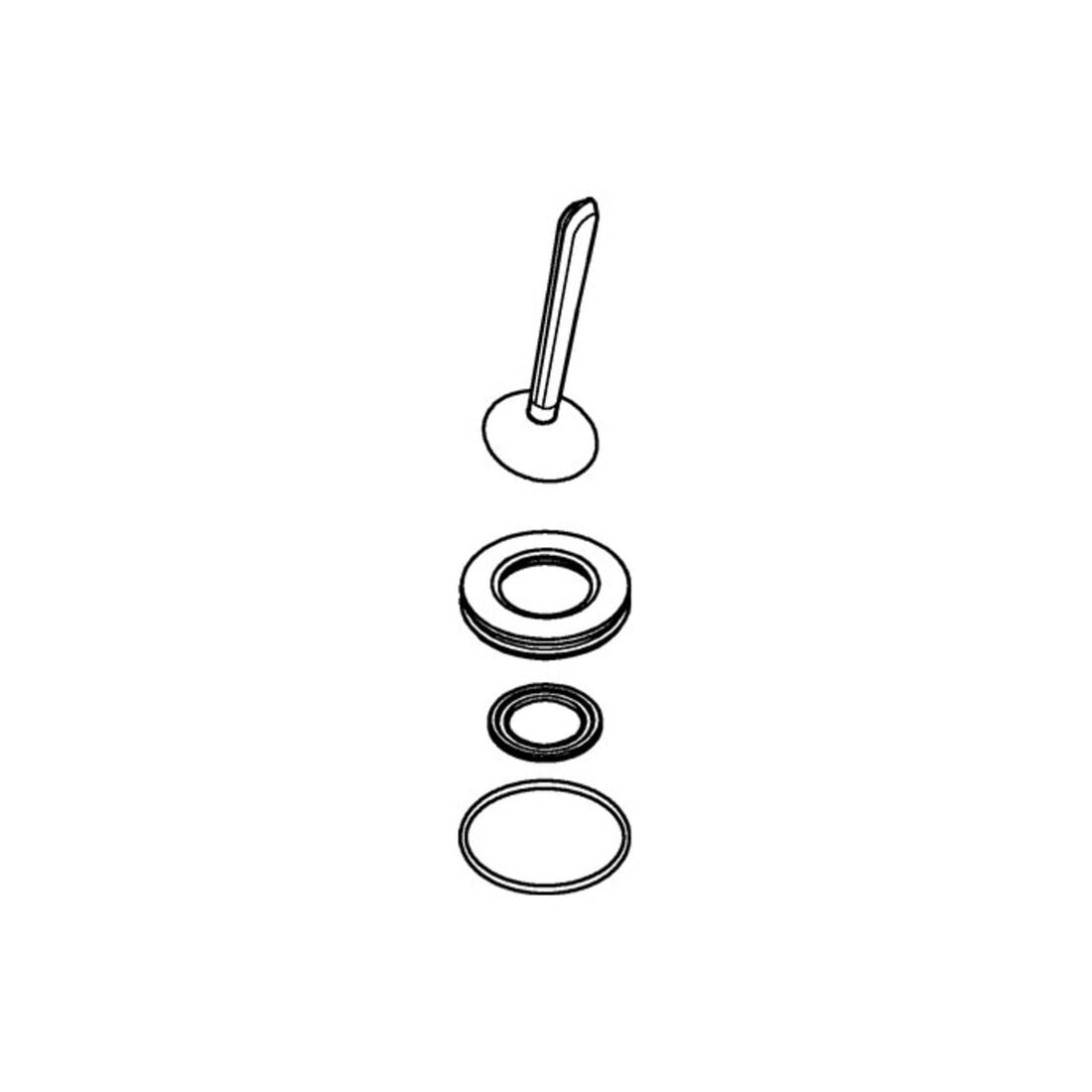 Grohe Hebel 46906 moon white moon white