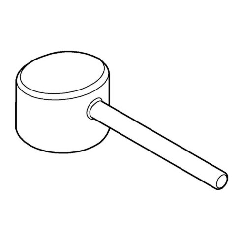 Grohe Hebel 46966 für 28 mm Kartusche supersteel