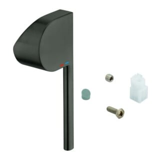 Grohe Hebel 48450 für EHM-Wanne/Brause Wand-/Bodenmontage hard graphite geb.
