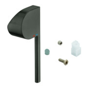 Grohe Hebel 48450 für EHM-Wanne/Brause Wand-/Bodenmontage hard graphite geb.