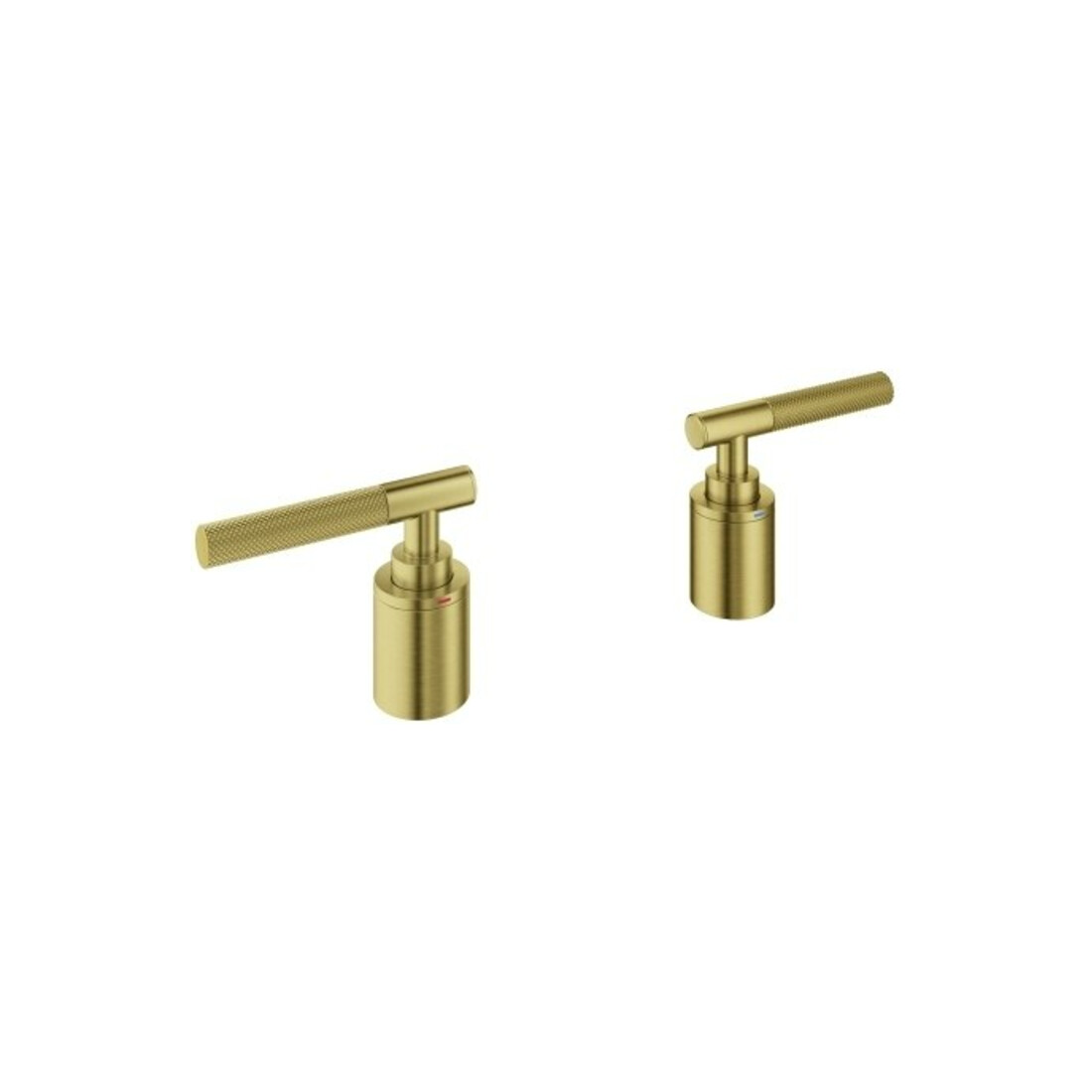 Grohe Hebel Atrio Private Collection avec surface cannelée, cool sunrise brossé
