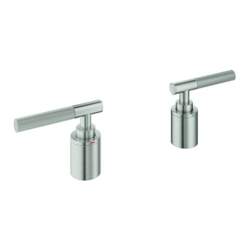 Grohe Hebel Atrio Private Collection mit Rändelstruktur, supersteel