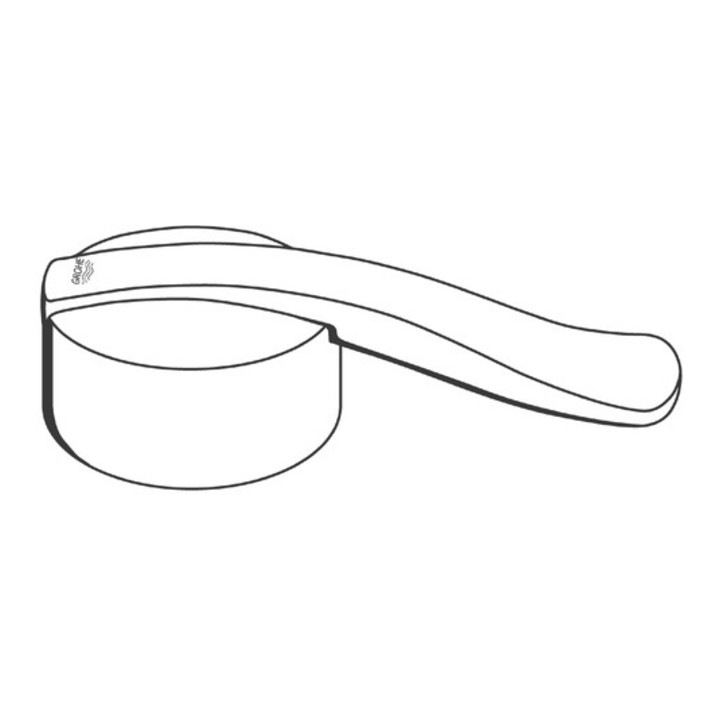 Grohe Hebel ECTOS chrom/matt-chrom