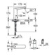 Grohe Infrarot-Elektronik CE EUROSMART DN 15, für Waschtisch 6V Lithium-Batterie, Typ CR-P2 chrom-1