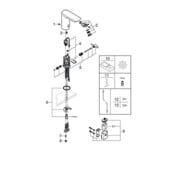 Grohe Infrarot-Elektronik E BAUCOSMOPOLITAN DN 15, für Waschtisch, mit Mischung chrom