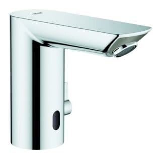 Grohe Infrarot-Waschtischarmatur Bau Cosmopolitan chr, m Misch., Temp.begrenzer, m Trafo