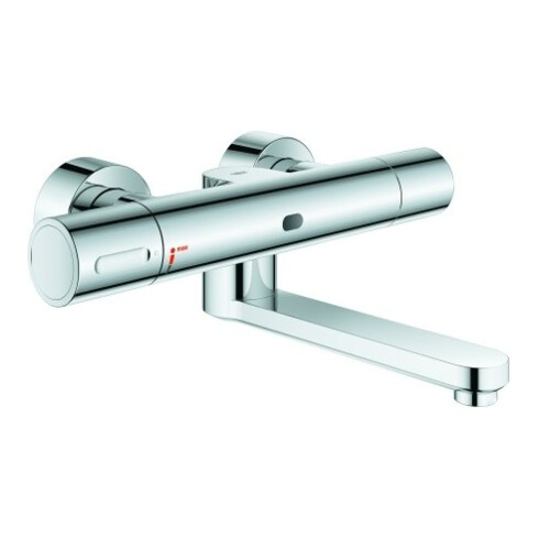 Grohe Infrarot-Waschtischarmatur Eurosmart CE 25,5cm, m Mischeinr. u Thermostat, chrom