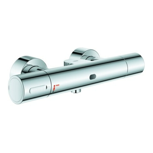 Grohe Infrarot-Waschtischarmatur Eurosmart CE f Brausebat. m Mischeinr. u Thermostat, chr