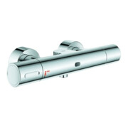 Grohe Infrarot-Waschtischarmatur Eurosmart CE f Brausebat. m Mischeinr. u Thermostat, chr
