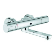 Grohe Infrarot-Waschtischwandarmatur Eurosmart CE Ausl. 25,5cm, chr, Batt. 6 V, m THM