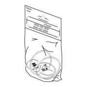 Grohe Jeu de joints 43012 pour chasse d'eau WC pression-3