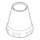 Grohe Kappe 41006 für Eurotec frostsichere Außenwandventile chrom-4