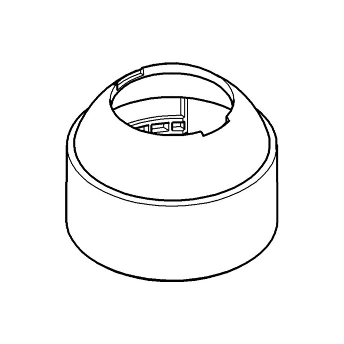 Grohe Kappe 46025 moon white moon white