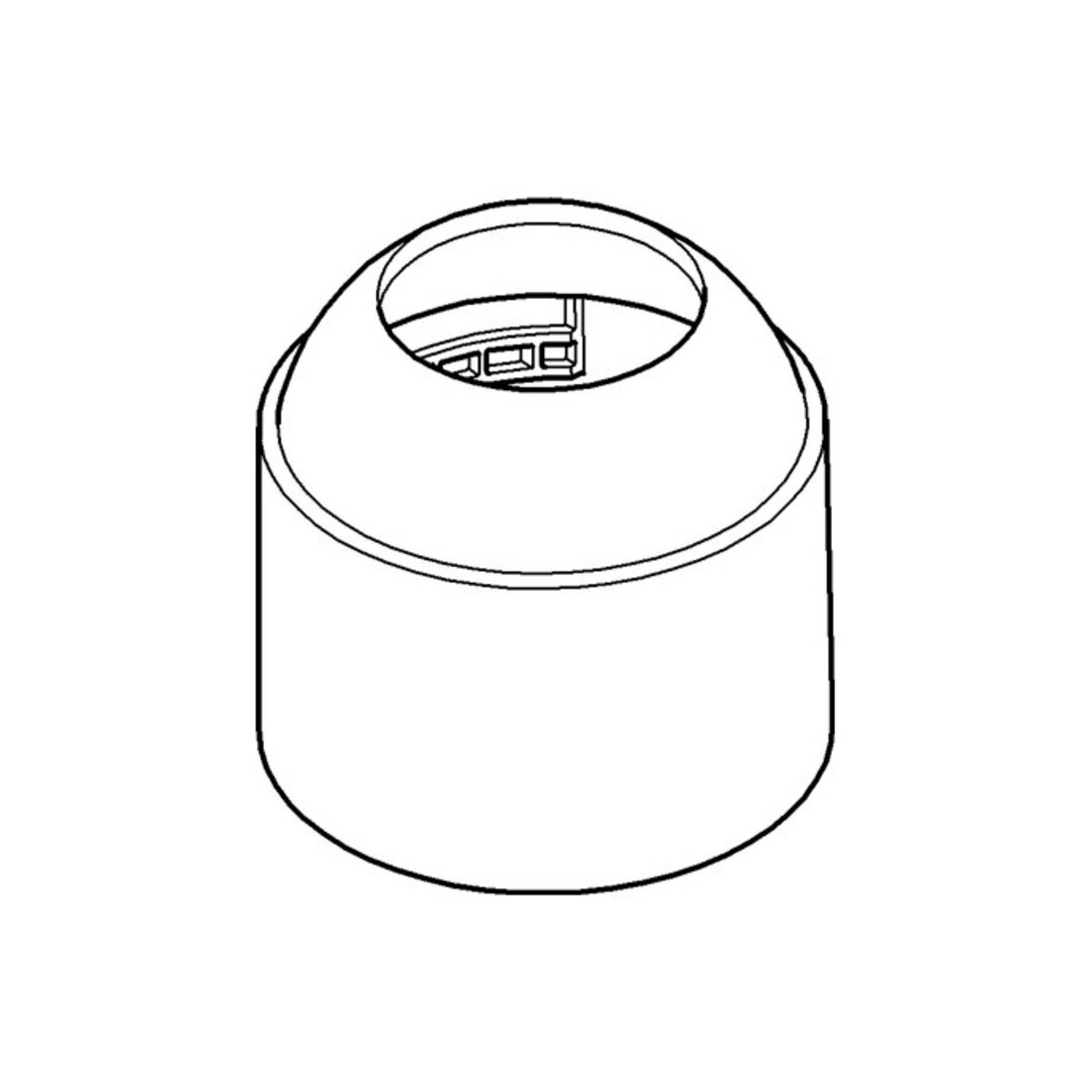 Grohe Kappe 46584 moon white moon white