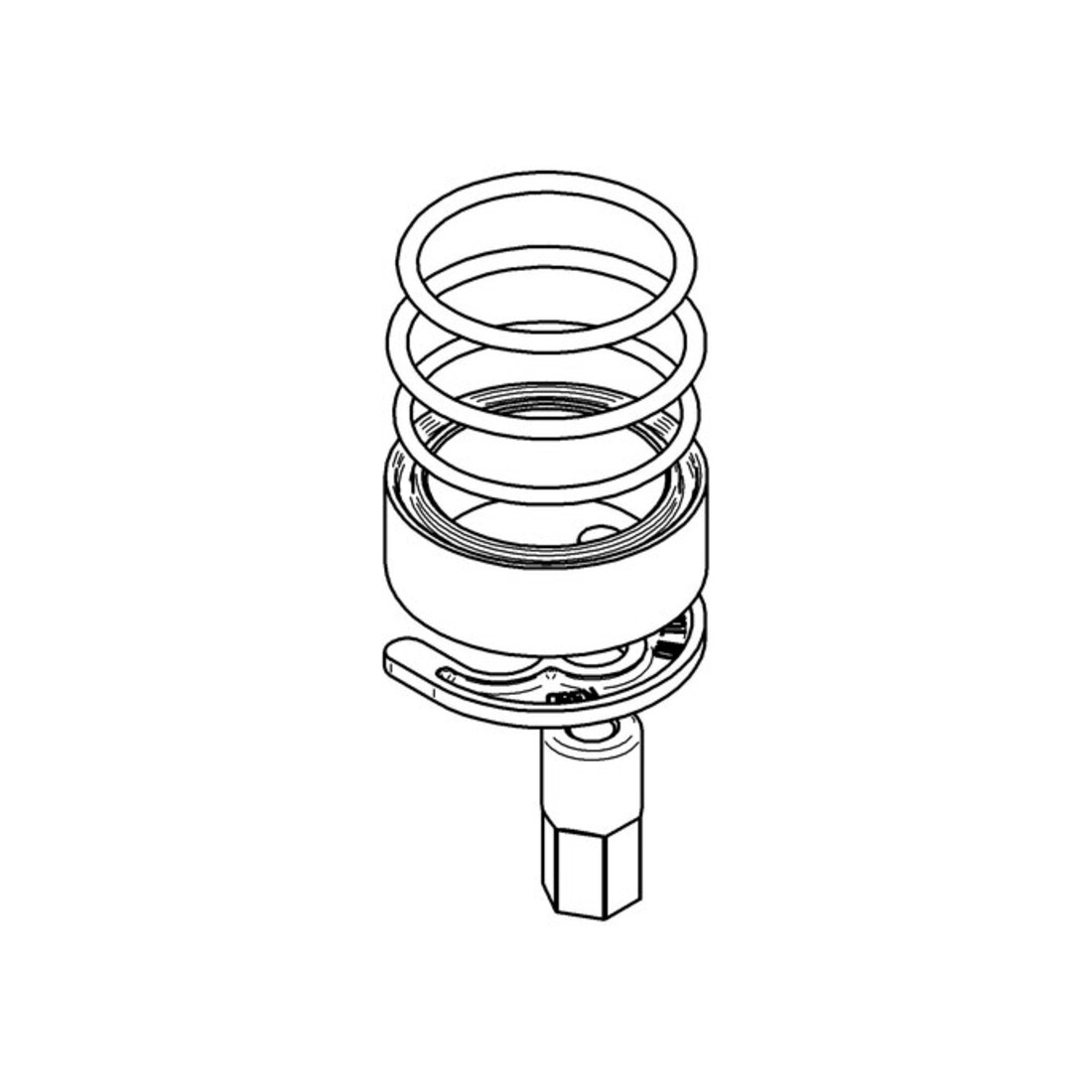 Grohe Kit de fixation 440547 pour Eichelberg EHM basse pression