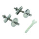 Grohe Kit de fixation 49120 pour abattant WC Essence-1