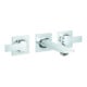 Grohe Kit de montage Allure mitigeur lavabo encastré 3 trous, 1/2", A 15 cm, chromé-1