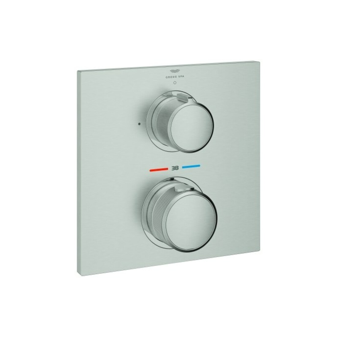 Grohe Kit de montage Allure UP-THM, avec 1 robinet d'arrêt, supersteel