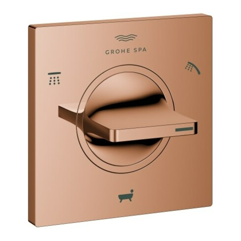 Grohe Kit de montage complet Allure UP changement 3 voies, 1/2", warm sunset