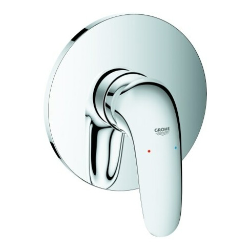 Grohe Kit de montage complet Eurostyle encastré, levier métal fermé, chrome