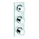 Grohe Kit de montage complet Grohtherm F valve UP, triple, chrome-1