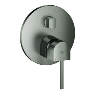 Grohe Kit de montage complet PLUS UP-EHM, mitigeur 3 voies, gris graphite mat