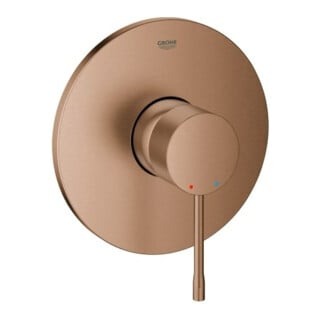 Grohe Kit de montage Essence mitigeur encastré douchette, warm sunset brossé