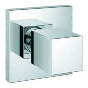 Grohe Kit de montage Eurocube chrome, garniture de valve encastrée, poignée métal