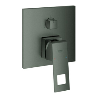 Grohe Kit de montage Eurocube encastré, mitigeur 3 voies, graphite mat