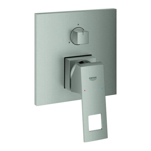 Grohe Kit de montage Eurocube encastré UP-EHM, avec changement 3 voies, supersteel