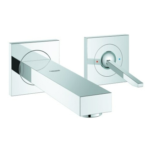 Grohe Kit de montage Eurocube Joy UP-WT-2-L Mitigeur mural, bec 17 cm, chrome
