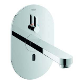 Grohe Kit de montage Eurosmart CE A 17,2 cm, robinet lavabo infrarouge, avec transfo, chrome