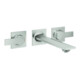 Grohe Kit de montage fini Allure UP-3-L-WT-Ar, 1/2", H 20,8 cm, blanc, acier inoxydable-1