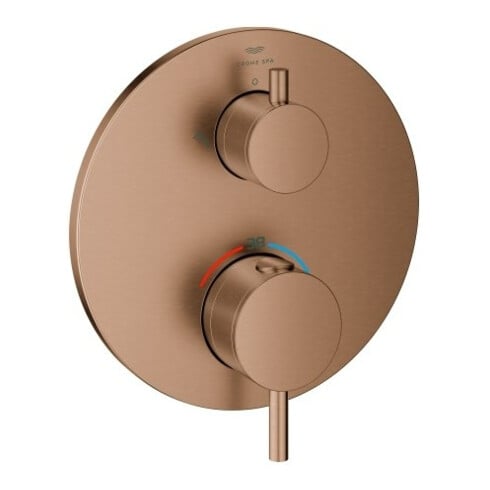 Grohe Kit de montage fini Atrio UP-THM, avec commutateur 2 voies intégré, blanc, surface mate
