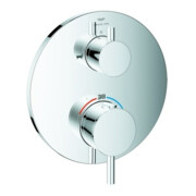 Grohe Kit de montage fini Atrio UP-THM, avec inverseur 2 voies intégré, chrome