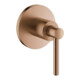 Grohe Kit de montage fini Atrio UP-Vtl, avec levier, blanc, avec garniture solaire-1