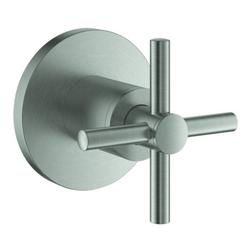 Grohe Kit de montage fini Atrio UP-Vtl dessus, avec poignée croix, supersteel