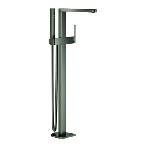 Grohe Kit de montage fini PLUS UP-WA.-EHM, 1/2", montage mural, gris foncé courbé