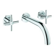 Grohe Kit de montage prêt à l'emploi Atrio UP-3-L-WT-Ar, 1/2", avec KrG, montage mural, chrome