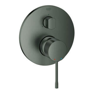 Grohe Kit de montage prêt à l'emploi Essence UP-EHM, mitigeur 3 voies, gris graphite mat