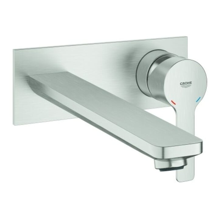 Grohe Kit de montage prêt à poser Lineare UP-2-L-WT mural, sortie 20,7 cm, superposé