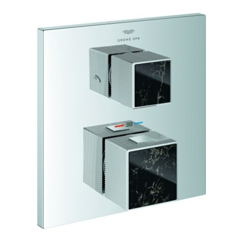 Grohe Kit de montage prêt Allure Brilliant UP-Br-THM, 2 voies, taille m, chrome