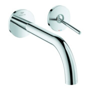 Grohe Kit de montage prêt Atrio encastré 2 trous, A 22,1 cm, blanc, chrome
