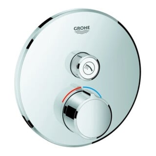 Grohe Kit de montage SmartControl vc, mitigeur digital, avec 1 vanne d'arrêt, rond