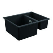 Grohe Komposit-Einbauspüle K500 60-C 55,5/46,1 1.5 55,5x46cm, 1,5 Becken, granit schwarz