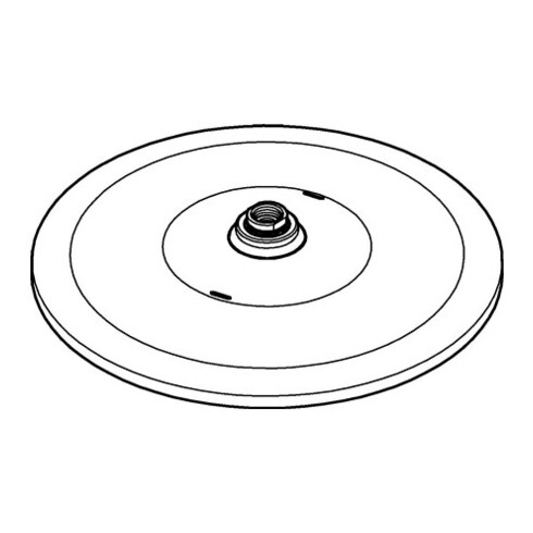 Grohe Kopfbrause Rainshower 310 Mono chrom, ohne Duchflussbegrenzer