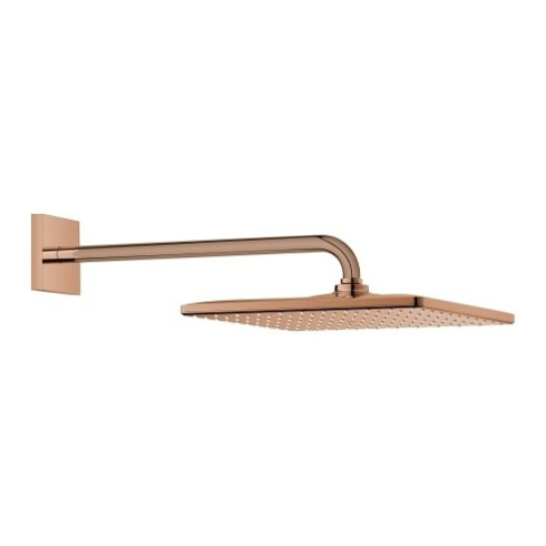 Grohe Kopfbrause Rainshower Mono 310 Cube Brausearm 42,2cm, warm sunset