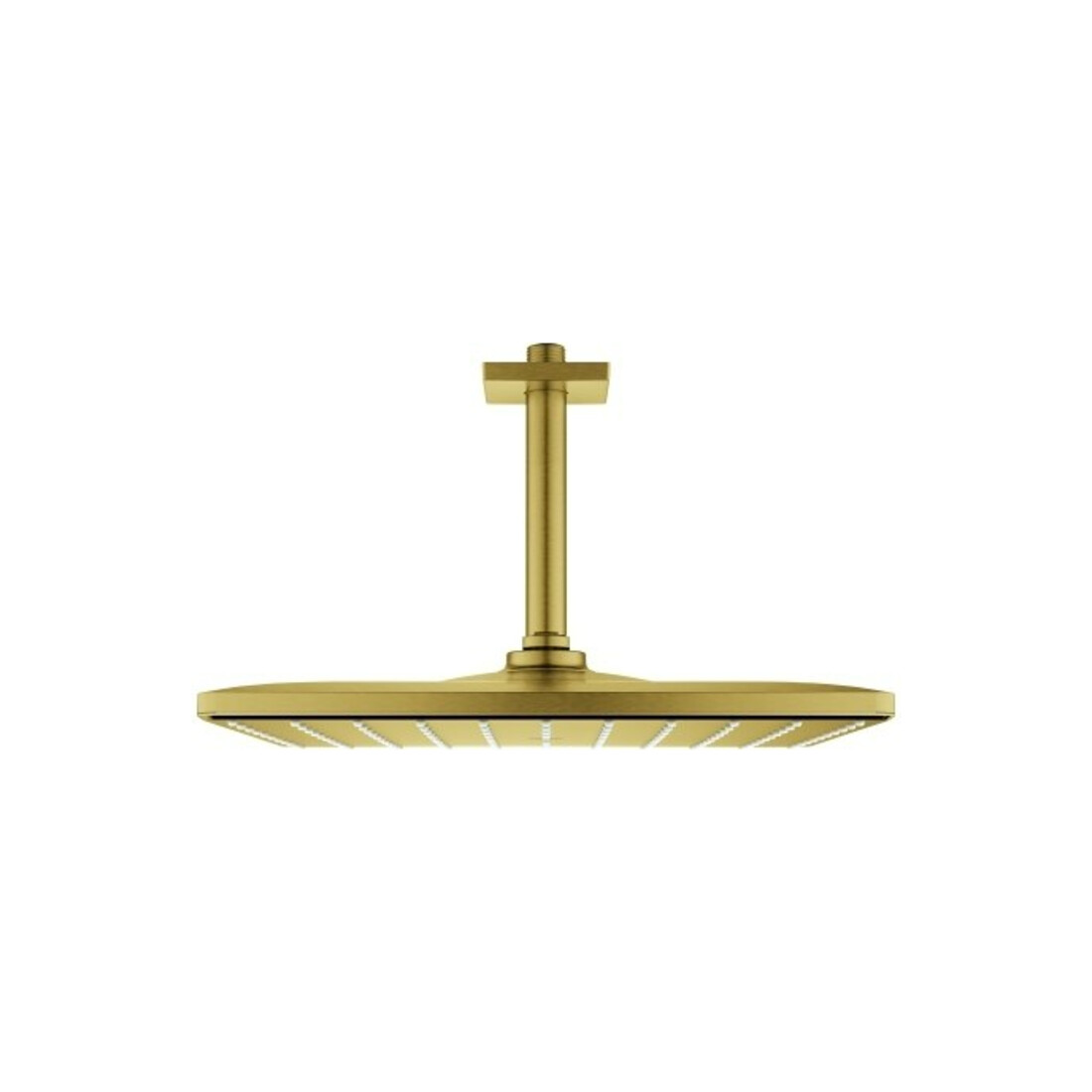 Grohe Kopfbrause Rainshower Mono 310 Cube Deckenausl 14,2cm, C sunrise gebürstet