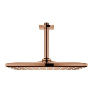 Grohe Kopfbrause Rainshower Mono 310 Cube Deckenauslass 14,2cm, warm sunset