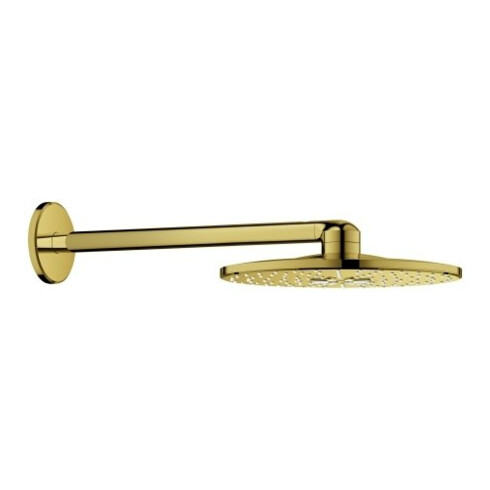 Grohe Kopfbrause Rainshower SmartActive 310 C sunrise, Brausearm 43cm, 2 Stahlarten
